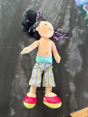 Vintage Manhattan Toy Groovy Girls Taryn Plush Doll with Yarn Hair